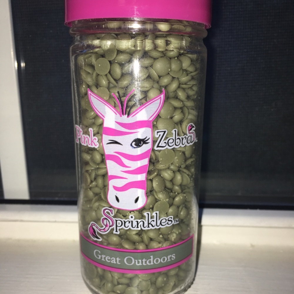 Great Outdoors Pink Zebra Sprinkles
